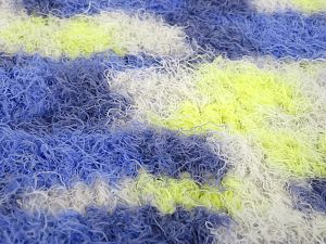 Fiber Content 40% Viscose, 30% Wool, 30% Polyamide, Yellow, Brand Ice Yarns, Blue Shades, Yarn Thickness 5 Bulky  Chunky, Craft, Rug, fnt2-81365 