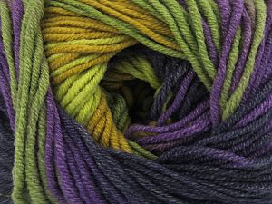 Fiber Content 55% Cotton, 45% Acrylic, Purple Shades, Khaki, Brand Ice Yarns, Gold, Yarn Thickness 3 Light DK, Light, Worsted, fnt2-81382