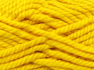 Fiber Content 55% Acrylic, 45% Wool, Yellow, Brand Ice Yarns, fnt2-81389