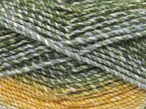 Fiber Content 100% Acrylic, Light Pink, Brand Ice Yarns, Green, Gold, Blue, Yarn Thickness 4 Medium  Worsted, Afghan, Aran, fnt2-81395 