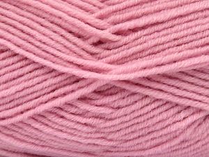 Fiber Content 50% Acrylic, 50% Wool, Pink, Brand Ice Yarns, fnt2-81417 