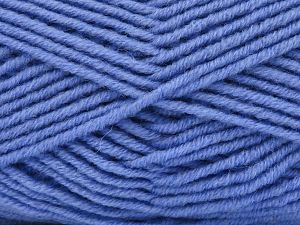 Fiber Content 50% Acrylic, 50% Wool, Light Jeans Blue, Brand Ice Yarns, fnt2-81420 