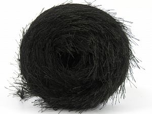 Fiber Content 100% Polyester, Brand Ice Yarns, Black, fnt2-81442 