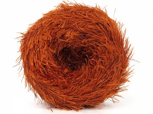 Fiber Content 100% Polyester, Brand Ice Yarns, Copper, Yarn Thickness 5 Bulky  Chunky, Craft, Rug, fnt2-81447 