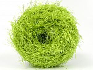 Fiber Content 100% Polyester, Pistachio Green, Brand Ice Yarns, Yarn Thickness 5 Bulky  Chunky, Craft, Rug, fnt2-81450 