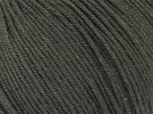 Fiber Content 80% Bamboo, 20% Extrafine Merino Wool, Brand Ice Yarns, Dark Khaki, Yarn Thickness 3 Light  DK, Light, Worsted, fnt2-81463 
