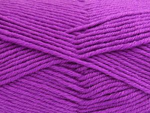 Fiber Content 55% Wool, 45% Acrylic, Brand Ice Yarns, Fuchsia, fnt2-81474 