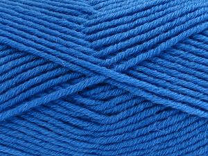 Fiber Content 55% Wool, 45% Acrylic, Brand Ice Yarns, Blue, fnt2-81475