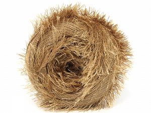Fiber Content 100% Polyester, Light Camel, Brand Ice Yarns, Yarn Thickness 5 Bulky Chunky, Craft, Rug, fnt2-81495