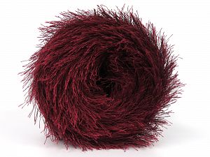 Fiber Content 100% Polyester, Brand Ice Yarns, Burgundy, fnt2-81497
