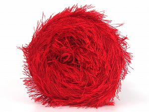 Fiber Content 100% Polyester, Red, Brand Ice Yarns, Yarn Thickness 5 Bulky Chunky, Craft, Rug, fnt2-81498