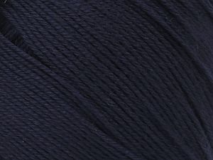 Tencel (Lyocell) is a form of rayon that consists of cellulose fiber made from beech and eucalyptus trees. Main characteristics of lyocell fibers are that they are sustainable, soft, absorbent, very strong when wet or dry, and resistant to wrinkles. Fiber Content 100% Tencel, Navy, Brand Ice Yarns, Yarn Thickness 3 Light  DK, Light, Worsted, fnt2-81505 