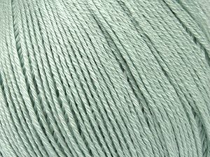 Tencel (Lyocell) is a form of rayon that consists of cellulose fiber made from beech and eucalyptus trees. Main characteristics of lyocell fibers are that they are sustainable, soft, absorbent, very strong when wet or dry, and resistant to wrinkles. Fiber Content 100% Tencel, Mint Green, Brand Ice Yarns, Yarn Thickness 3 Light  DK, Light, Worsted, fnt2-81510 