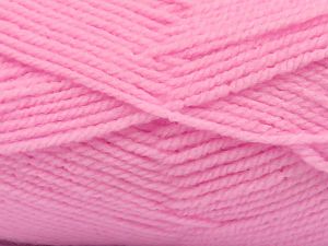 Worsted Fiber Content 100% Acrylic, Pink, Brand Ice Yarns, Yarn Thickness 4 Medium Worsted, Afghan, Aran, fnt2-81566