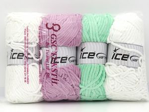 Chenille Baby Yarns In this list; you see most recent 50 mixed lots. <br> To see all <a href=&amp/mixed_lots/o/4#list&amp>CLICK HERE</a> (Old ones have much better deals)<hr> Fiber Content 100% Micro Fiber, Brand Ice Yarns, fnt2-81573