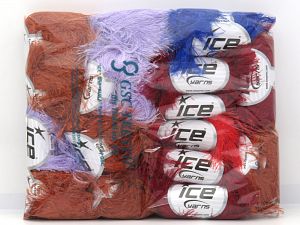 Long Eyelash Yarns In this list; you see most recent 50 mixed lots. <br> To see all <a href=&amp/mixed_lots/o/4#list&amp>CLICK HERE</a> (Old ones have much better deals)<hr> Fiber Content 100% Polyester, Brand Ice Yarns, fnt2-81575