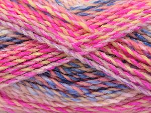 Fiber Content 100% Acrylic, Yellow, White, Pink Shades, Brand Ice Yarns, Blue, fnt2-81614 