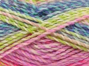 Fiber Content 100% Acrylic, Yellow, Salmon, Pink, Lilac, Brand Ice Yarns, Green, Blue, fnt2-81615