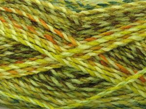 Fiber Content 100% Acrylic, Orange, Brand Ice Yarns, Green Shades, Brown, fnt2-81650 