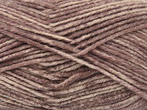 Fiber Content 75% Superwash Wool, 25% Polyamide, Brand Ice Yarns, Brown Shades, fnt2-81654 