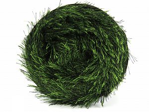 Fiber Content 100% Polyester, Brand Ice Yarns, Green, Black, fnt2-81665