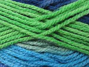Fiber Content 100% Acrylic, Brand Ice Yarns, Green Shades, Blue Shades, fnt2-81694 