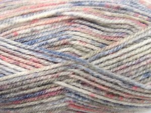 Fiber Content 100% Acrylic, White, Salmon, Brand Ice Yarns, Grey, Blue, fnt2-81711 