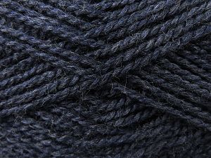 Fiber Content 85% Acrylic, 15% Wool, Jeans Blue, Brand Ice Yarns, fnt2-81717 