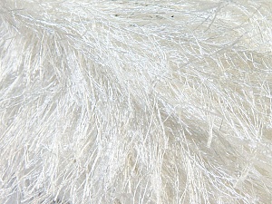 Fiber Content 100% Polyester, Brand Ice Yarns, Ecru, Yarn Thickness 5 Bulky Chunky, Craft, Rug, fnt2-22746