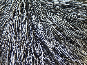 Fiber Content 100% Polyester, White, Brand Ice Yarns, Black, Yarn Thickness 5 Bulky Chunky, Craft, Rug, fnt2-22748