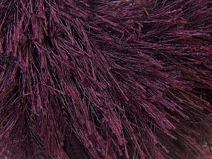 Fiber Content 100% Polyester, Brand Ice Yarns, Dark Maroon, Yarn Thickness 5 Bulky Chunky, Craft, Rug, fnt2-22764