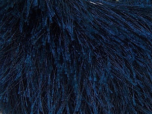 Fiber Content 100% Polyester, Navy, Brand Ice Yarns, Yarn Thickness 5 Bulky Chunky, Craft, Rug, fnt2-22781