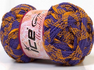 Fiber Content 97% Acrylic, 3% Lurex, Yellow, Lilac, Brand Ice Yarns, Gold, Yarn Thickness 6 SuperBulky  Bulky, Roving, fnt2-27374