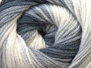 Fiber Content 100% Baby Acrylic, White, Brand Ice Yarns, Grey, Black, Yarn Thickness 2 Fine Sport, Baby, fnt2-29601