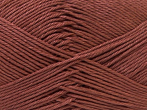 Fiber Content 100% Mercerised Cotton, Brand Ice Yarns, Brown, Yarn Thickness 2 Fine Sport, Baby, fnt2-32538