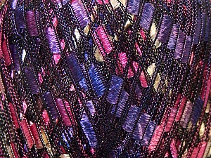 Trellis  Fiber Content 100% Polyester, Yellow, Purple, Pink, Lilac, Brand Ice Yarns, Yarn Thickness 5 Bulky  Chunky, Craft, Rug, fnt2-34027
