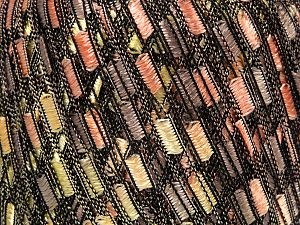 Trellis  Fiber Content 100% Polyester, Yellow, Orange, Brand Ice Yarns, Cream, Camel, Yarn Thickness 5 Bulky  Chunky, Craft, Rug, fnt2-34029