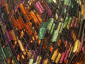 Trellis  Fiber Content 100% Polyester, Yellow, Pink, Orange, Brand Ice Yarns, Green, Yarn Thickness 5 Bulky  Chunky, Craft, Rug, fnt2-34030