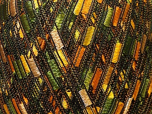 Trellis  Fiber Content 100% Polyester, Yellow, Brand Ice Yarns, Green, Camel, Yarn Thickness 5 Bulky  Chunky, Craft, Rug, fnt2-34031