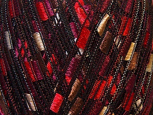 Trellis  Fiber Content 100% Polyester, White, Red, Purple, Brand Ice Yarns, Brown, Yarn Thickness 5 Bulky  Chunky, Craft, Rug, fnt2-34130
