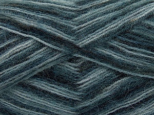 Fiber Content 70% Angora, 30% Acrylic, Brand Ice Yarns, Grey Shades, Black, Yarn Thickness 2 Fine Sport, Baby, fnt2-35073