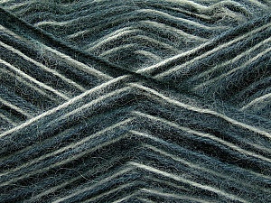 Fiber Content 70% Angora, 30% Acrylic, White, Brand Ice Yarns, Grey, Black, Yarn Thickness 2 Fine Sport, Baby, fnt2-35074