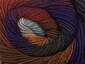 Fiber Content 50% Acrylic, 50% Wool, Purple, Brand Ice Yarns, Grey Shades, Brown Shades, Yarn Thickness 2 Fine Sport, Baby, fnt2-40630