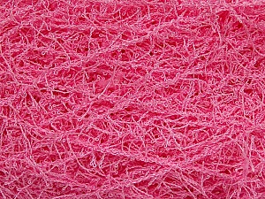 If you want to crochet or knit up washcloths or dishcloths.  That name is SCRUBBER TWIST. Washing instructions: Machine wash warm on a gentle cycle. Do not iron. Tumble dry Fiber Content 100% Polyester, Light Pink, Brand Ice Yarns, Yarn Thickness 4 Medium  Worsted, Afghan, Aran, fnt2-42115