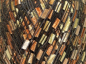 Trellis  Fiber Content 100% Polyester, Yellow, Orange, Brand Ice Yarns, Gold, Yarn Thickness 5 Bulky  Chunky, Craft, Rug, fnt2-42714