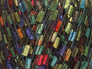 Trellis  Fiber Content 100% Polyester, Rainbow, Brand Ice Yarns, Yarn Thickness 5 Bulky  Chunky, Craft, Rug, fnt2-42720