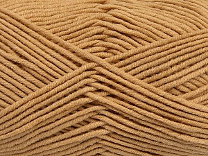 Fiber Content 55% Cotton, 45% Acrylic, Brand Ice Yarns, Cafe Latte, Yarn Thickness 4 Medium  Worsted, Afghan, Aran, fnt2-45141