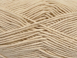 Fiber Content 55% Cotton, 45% Acrylic, Light Beige, Brand Ice Yarns, Yarn Thickness 4 Medium  Worsted, Afghan, Aran, fnt2-45142