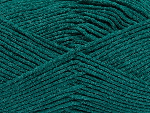 Fiber Content 55% Cotton, 45% Acrylic, Teal, Brand Ice Yarns, Yarn Thickness 4 Medium  Worsted, Afghan, Aran, fnt2-45144