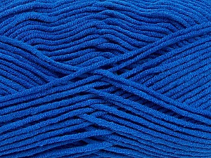 Fiber Content 55% Cotton, 45% Acrylic, Royal Blue, Brand Ice Yarns, Yarn Thickness 4 Medium  Worsted, Afghan, Aran, fnt2-45152